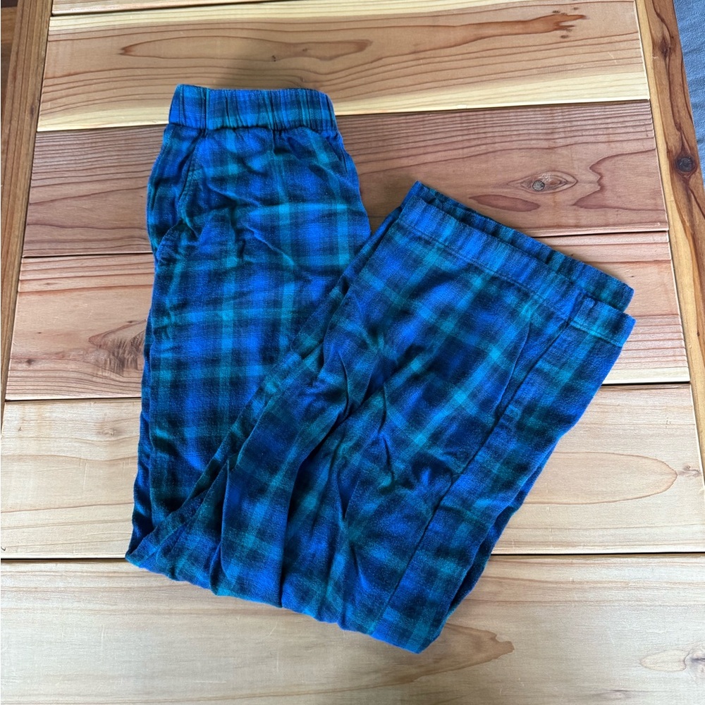 Uniqlo Plaid Pajama Pants - Blue and Green